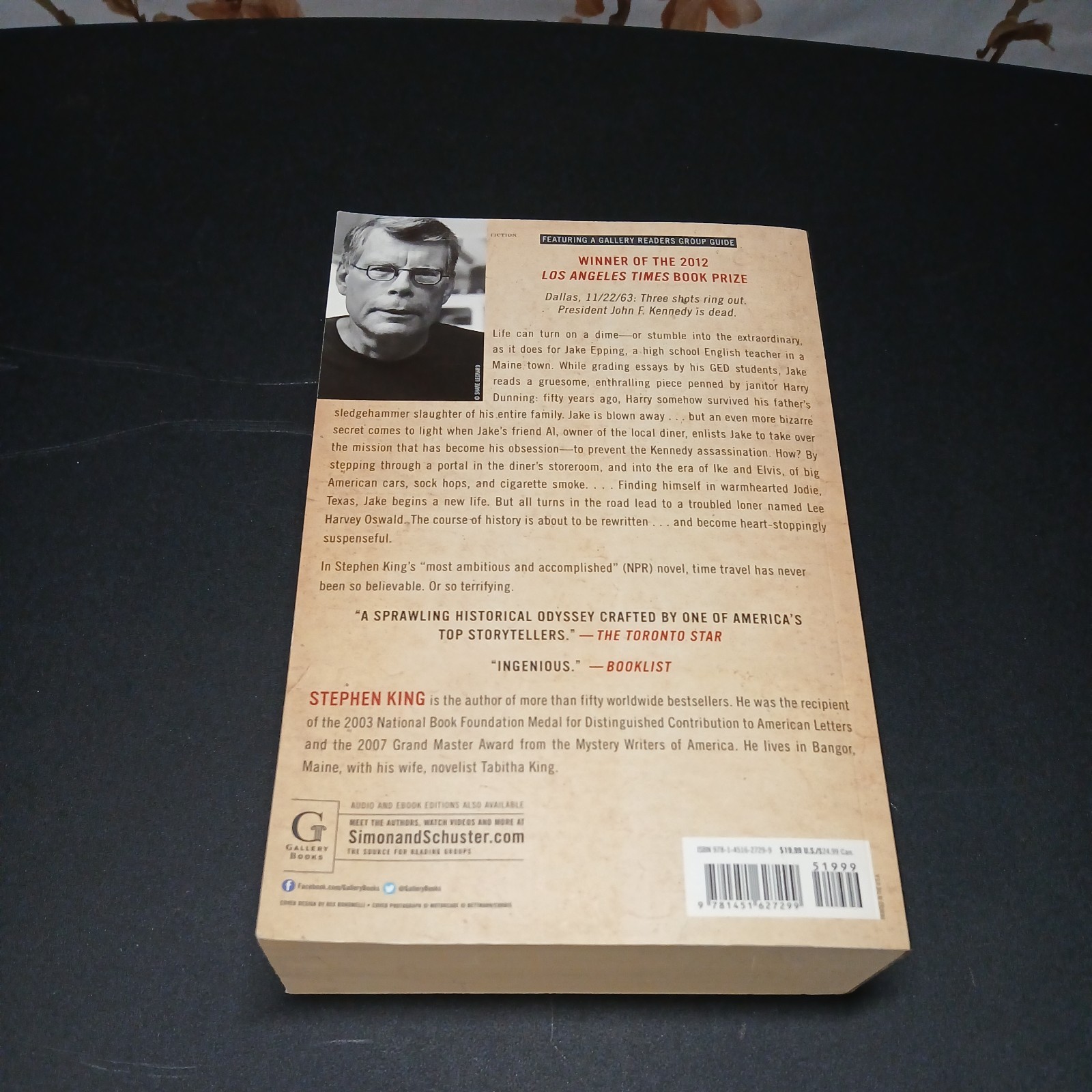 11/22/63: A Novel by: Stephen King 9781451627299. 3L1
