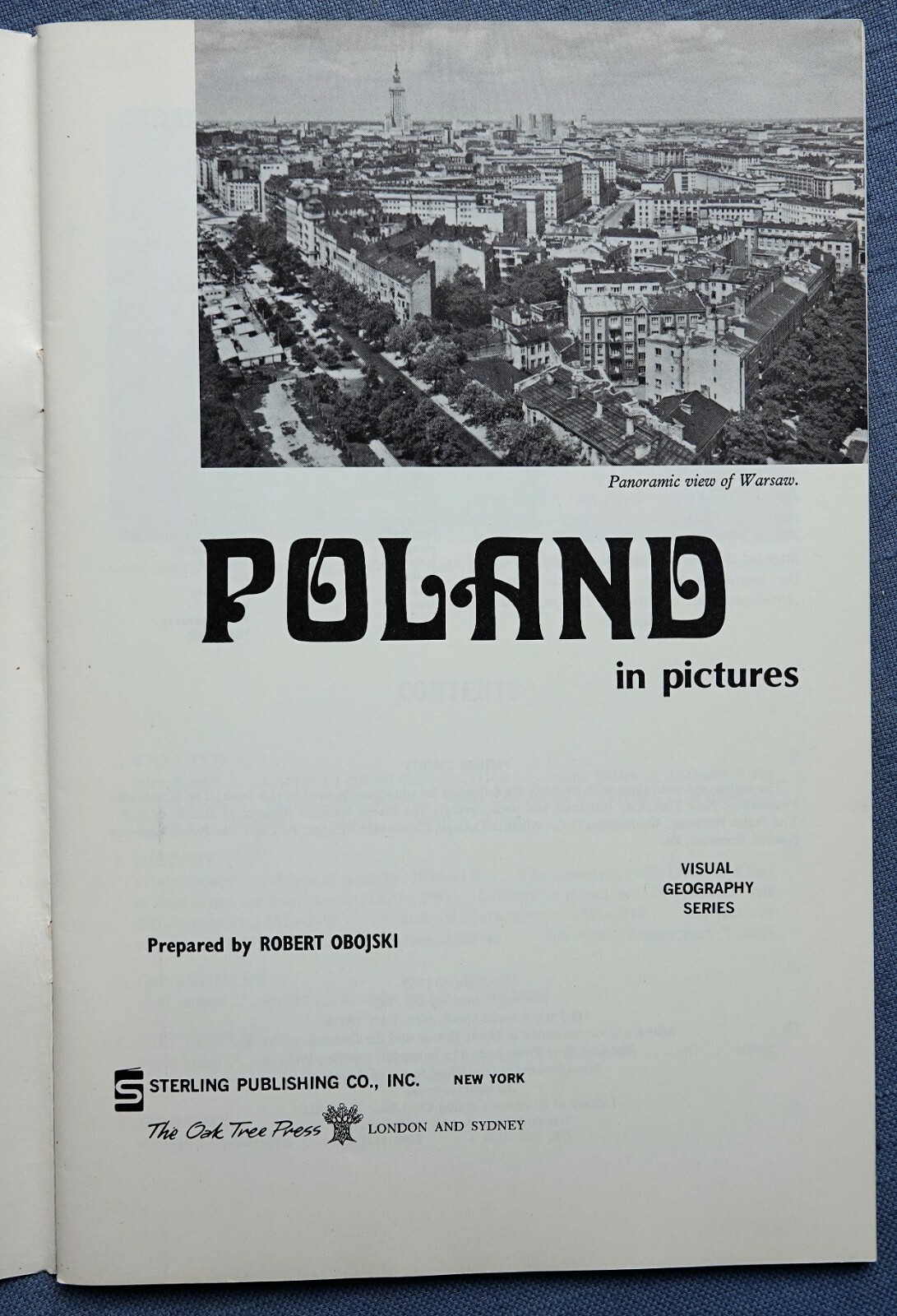POLAND IN PICTURES BY ROBERT OBOJSKI 1969 SOFTBOUND
