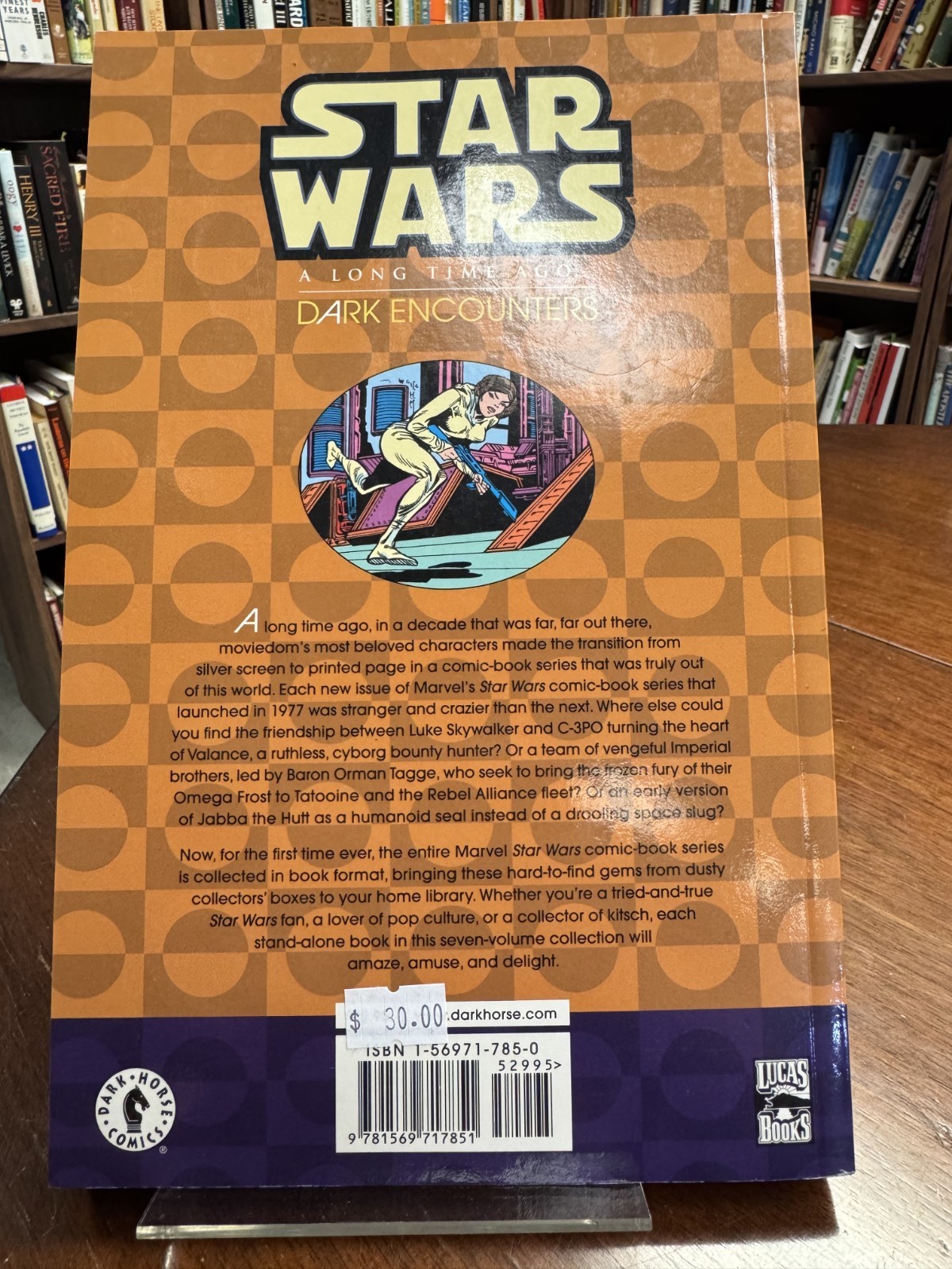Dark Horse Comics Star Wars Volume 2 Dark Encounters 2002 Trade Paperback