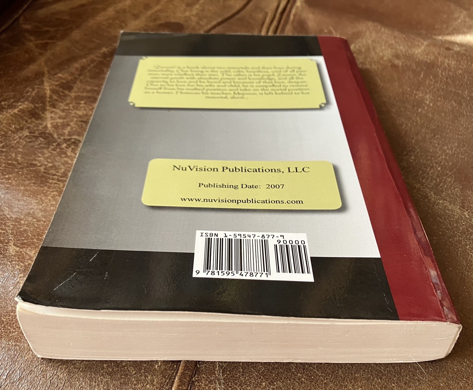 Zanoni : A Rosicrucian Tale by Edward Bulwer Lytton (2007, Perfect)