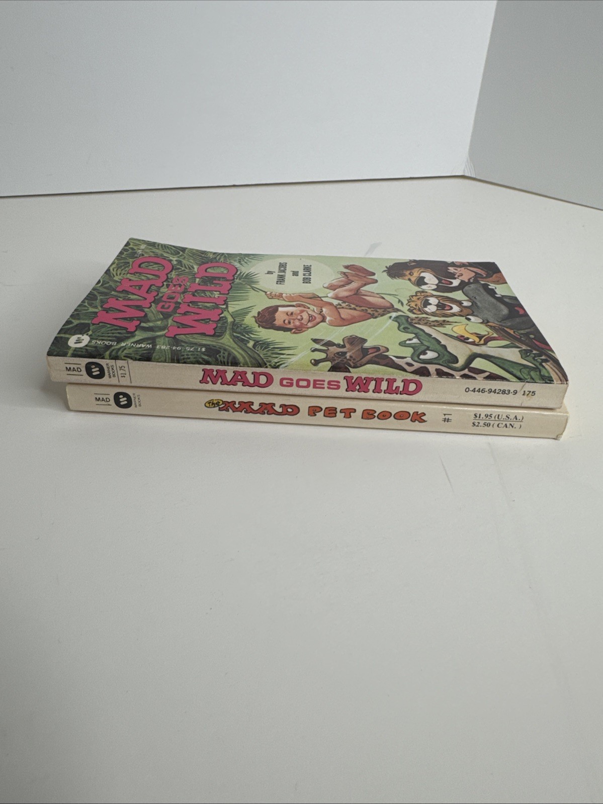 Mad Magazine Books: 1st printng Mad Goes Wild / Mad Pet Book – Lot Of 2