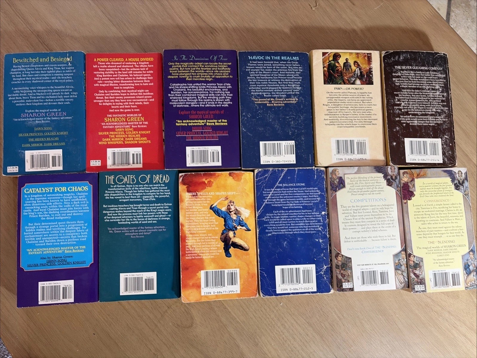 Sharon Green 12 Book Lot DAW All 1st Printing Games Quintet + Far Side Complete