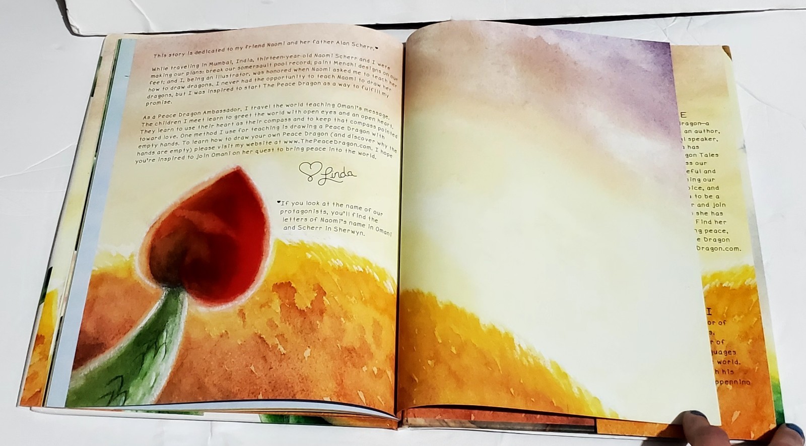 The Peace Dragon by Linda Ragsdale – Peace Dragon Tales – Children’s Book HB
