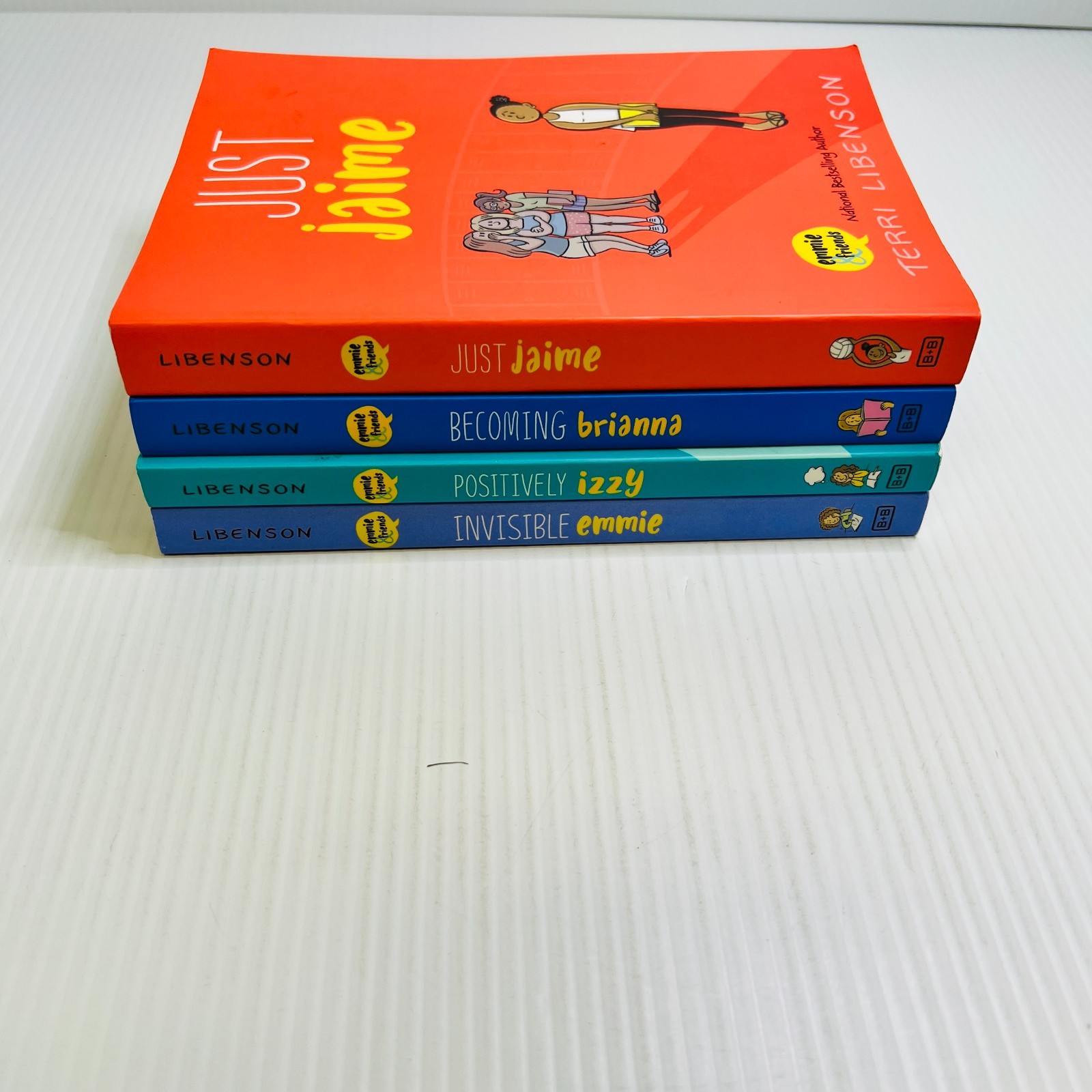 Terri Libenson Emmie & Friends Lot x 4 Paperback