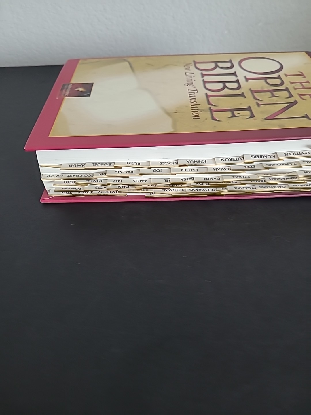 Open Bible Red Letter And Thumb Index 1998,HC ,NLC With Zipper Case
