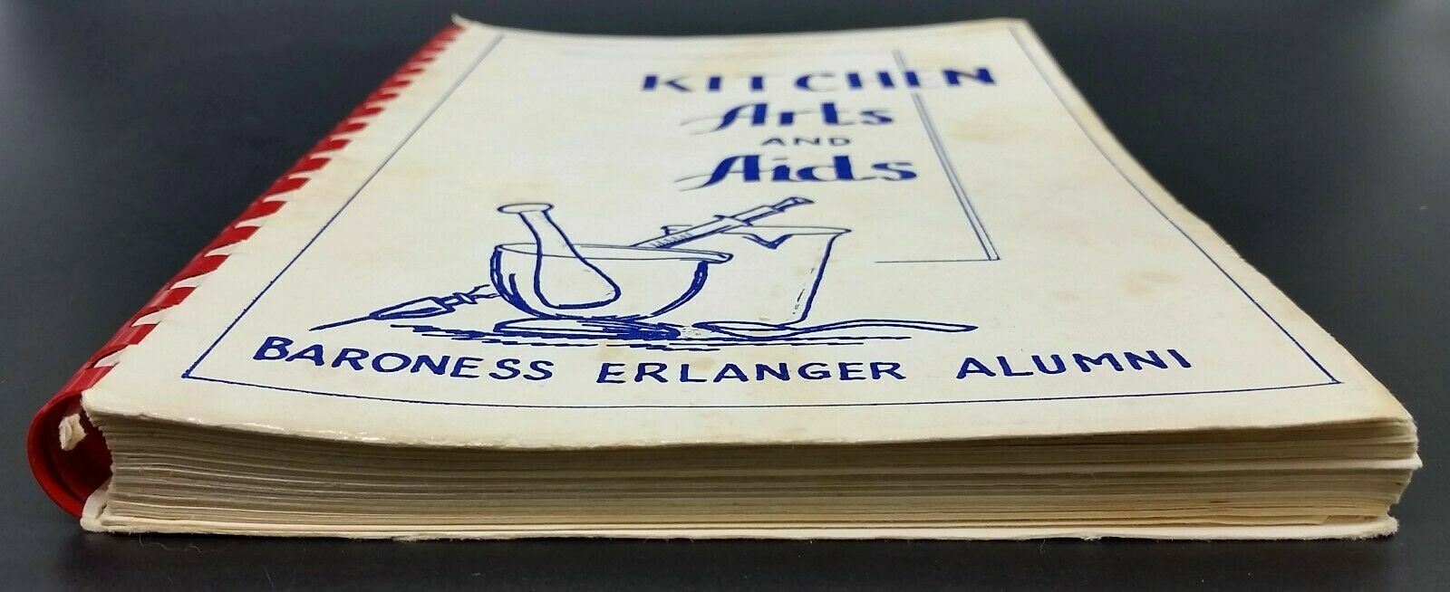 1968 Vtg Kitchen Arts And Aids Baroness Erlanger Alumni Cookbook Chattanooga TN