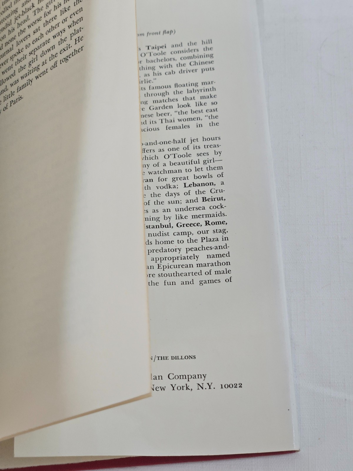 A Stag At Large Roger St. Martin O’Toole 1968 First Printing Hardcover Dust