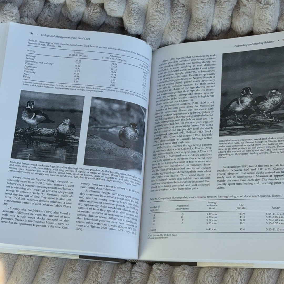 Ecology and Management of the Wood Duck Stackpole Books 1994 Hardcover