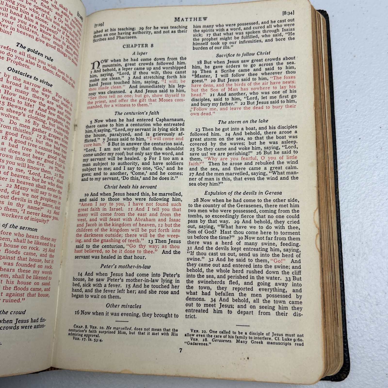 The New Testament Holy Land Edition 1952 Illustrated Catholic Press