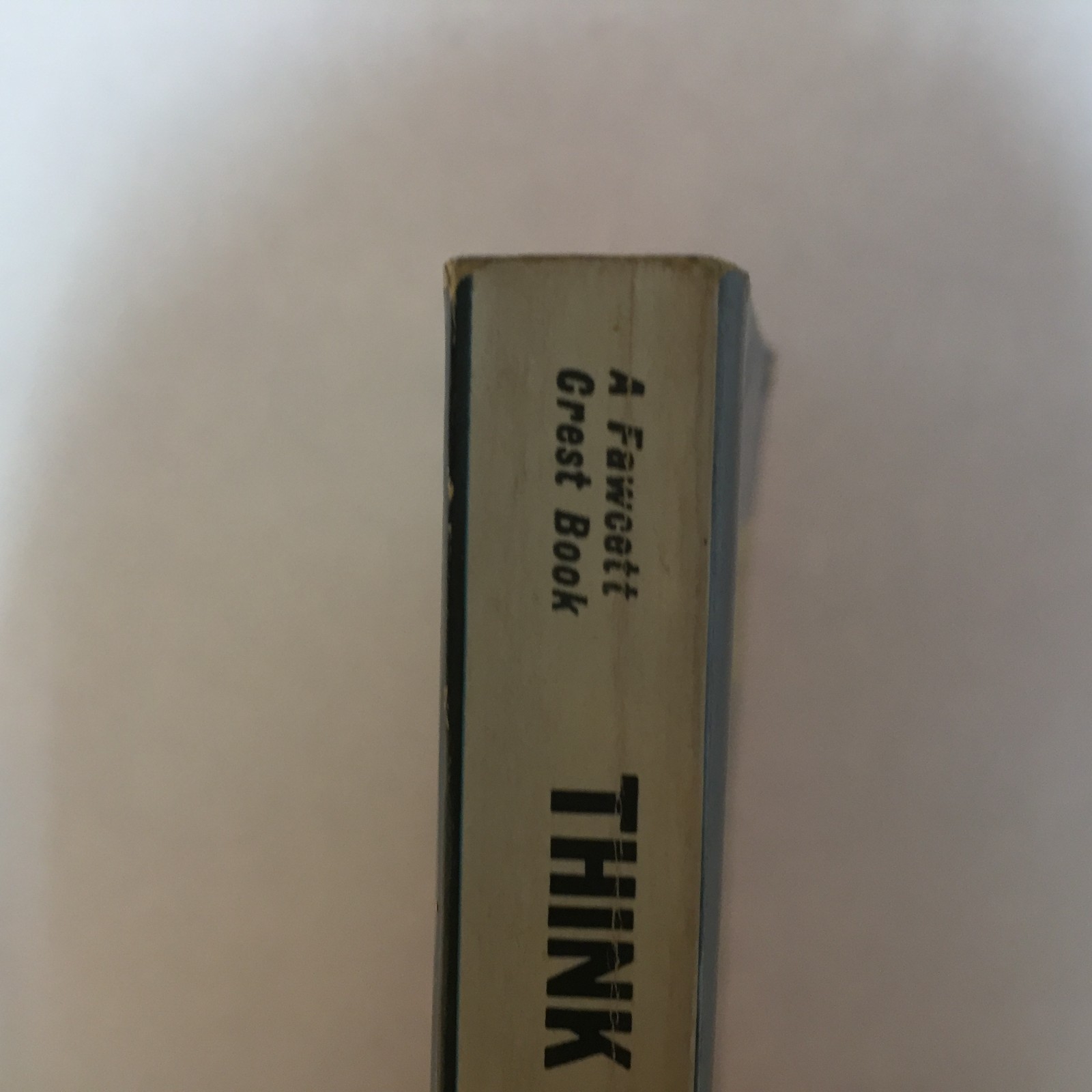 Think And Grow Rich Napoleon Hill 1963 Fawcett Crest Business Motivation Book