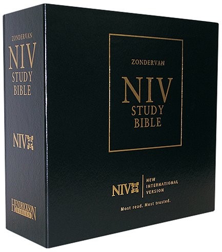 STUDY BIBLE-NIV-LOOSE-LEAF WITH BINDER By Hendrickson Bibles Excellent Condition