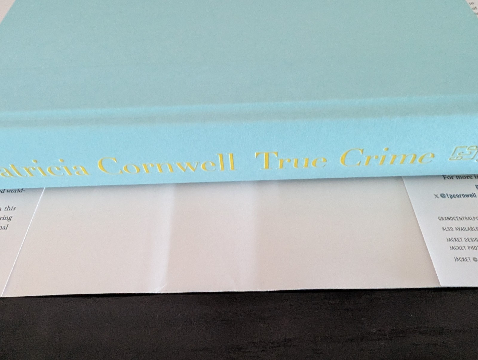 True Crime: A Memoir Hardcover by Cornwell, Patricia