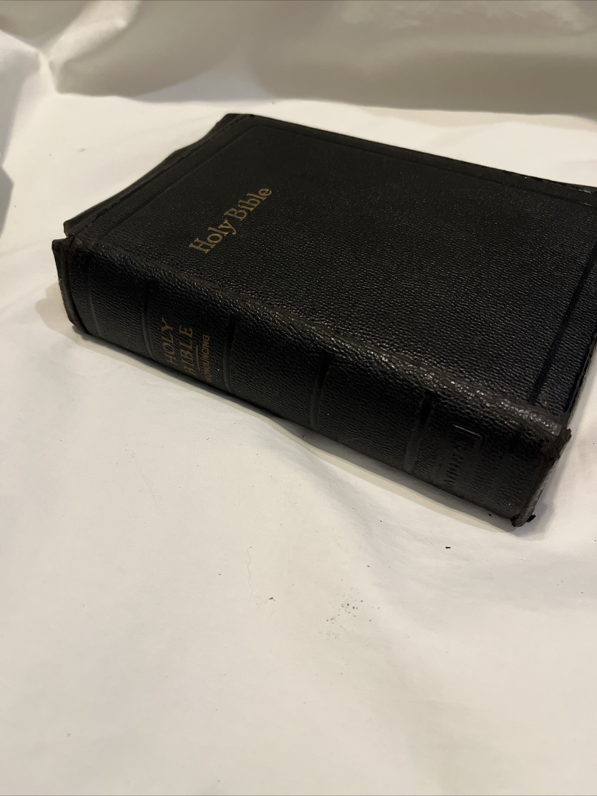 Vintage The Holy Bible The National Bible Press KJV Self-Pronouncing 1940