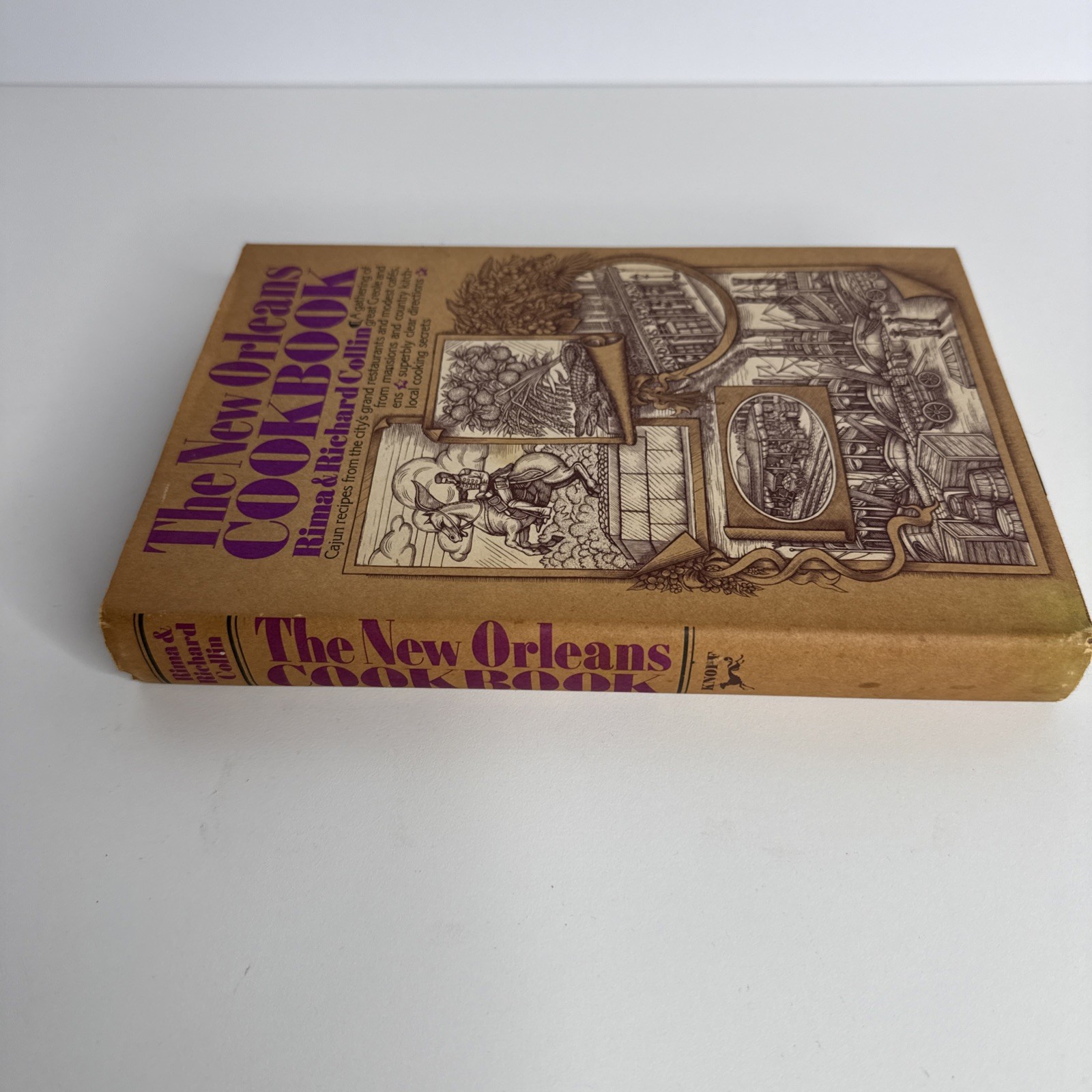 The New Orleans Cookbook By Rima & Richard Collin Vintage