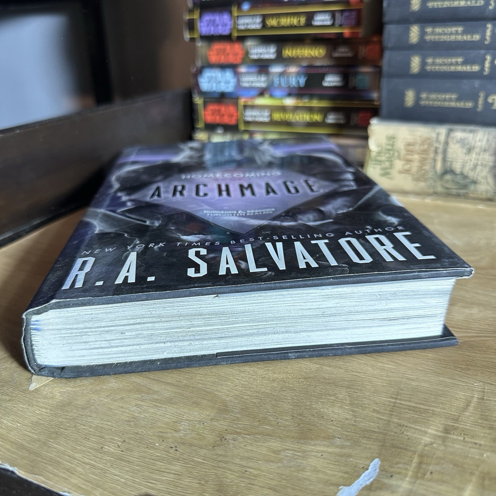 Archmage Homecoming Forgotten Realms R.A. Salvatore 1st Edition Hardcover Drizzt