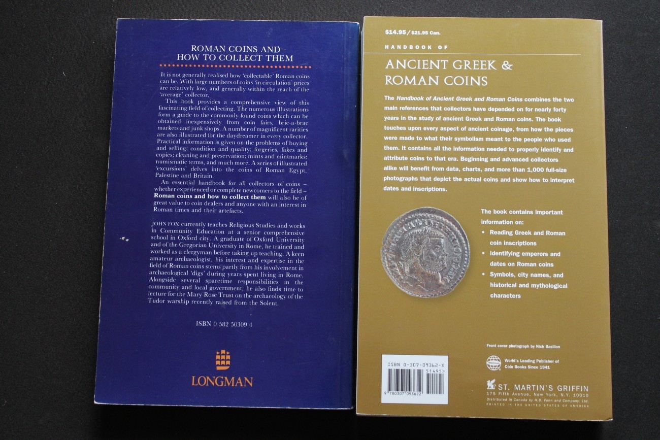 Ancient Greek & Roman Coins Whitman Roman and how to Collect Them Fox