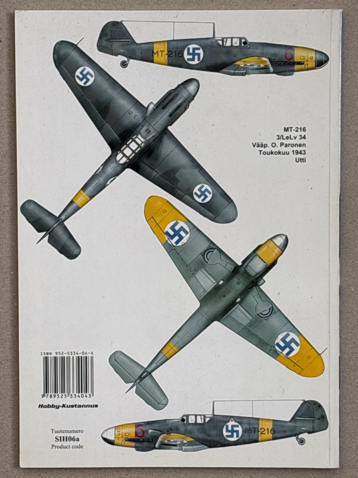 Messerschmitt BF 109 G-2 – (Finnish Paperback Suomen Ilmavoimien Historia 6)