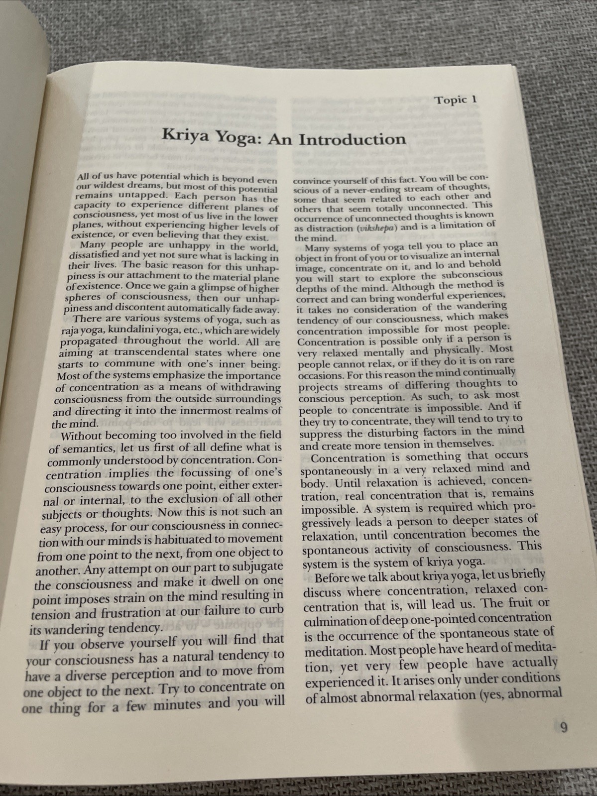 A Systematic Course in the Ancient Tantric Techniques of Yoga and Kriya
