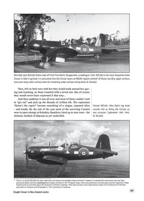 Pacific Corsair – The Vought Corsair in New Zealand service