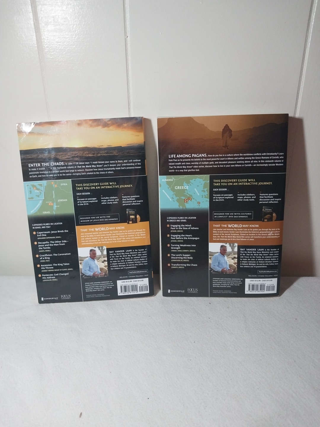 Discovery Guides 14,16 Ray Vander Laan Books Mission Jesus, Cultures In Conflict