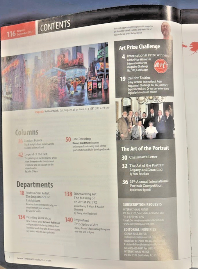 International Artist Magazine Issue 116 August/September 2017