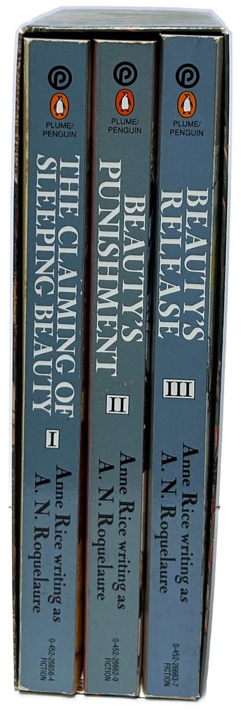 SLEEPING BEAUTY TRILOGY by Anne Rice aka A. N. Roquelaure TPB box set
