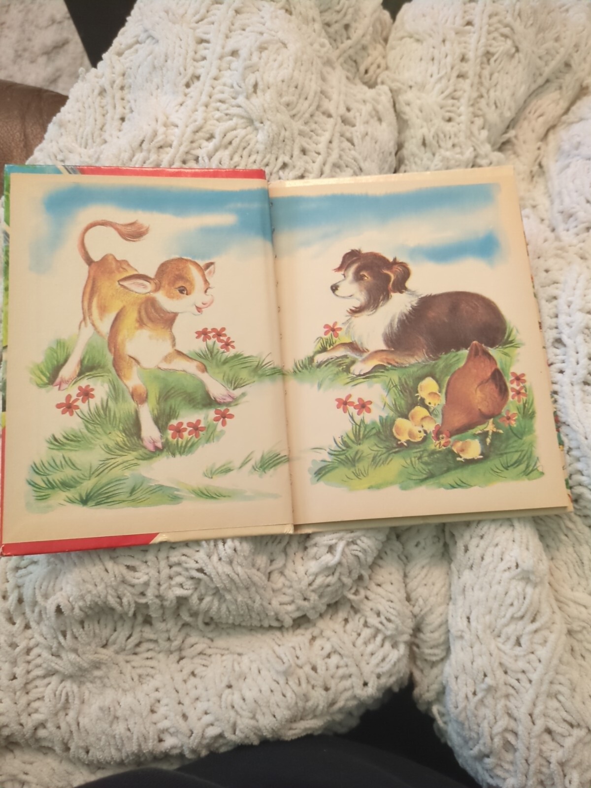 Farm Animals elf book