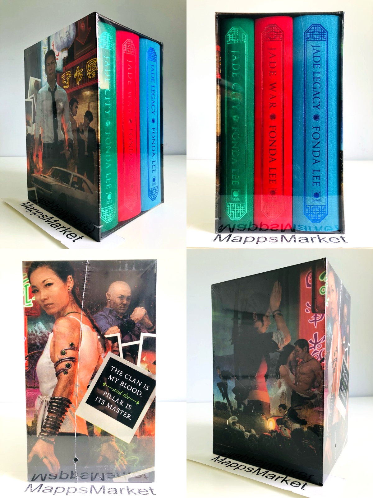 SIGNED The Green Bone Saga by Fonda Lee DELUXE COLLECTOR’S EDITION ~ Sealed