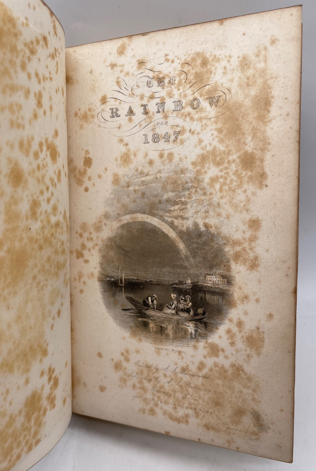 Antique – 1847 The Rainbow – Thomas Campbell