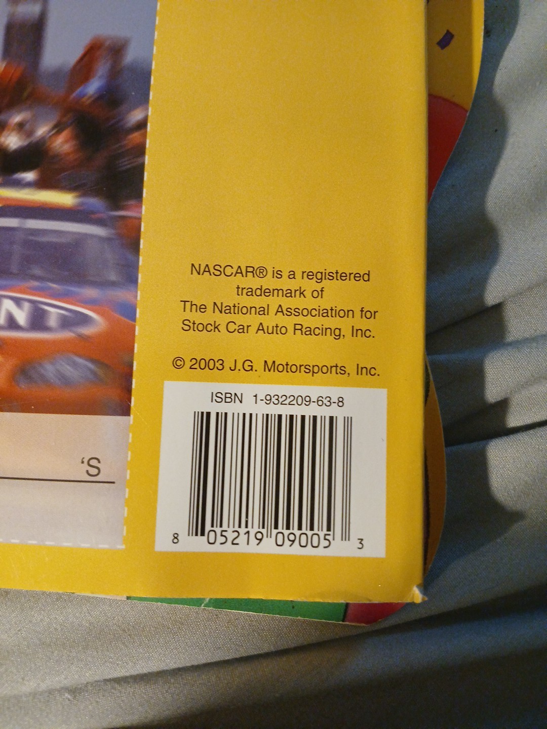 NASCAR Jeff Gordon #24 Coloring and Activity Book 2003 Bendon Publishing