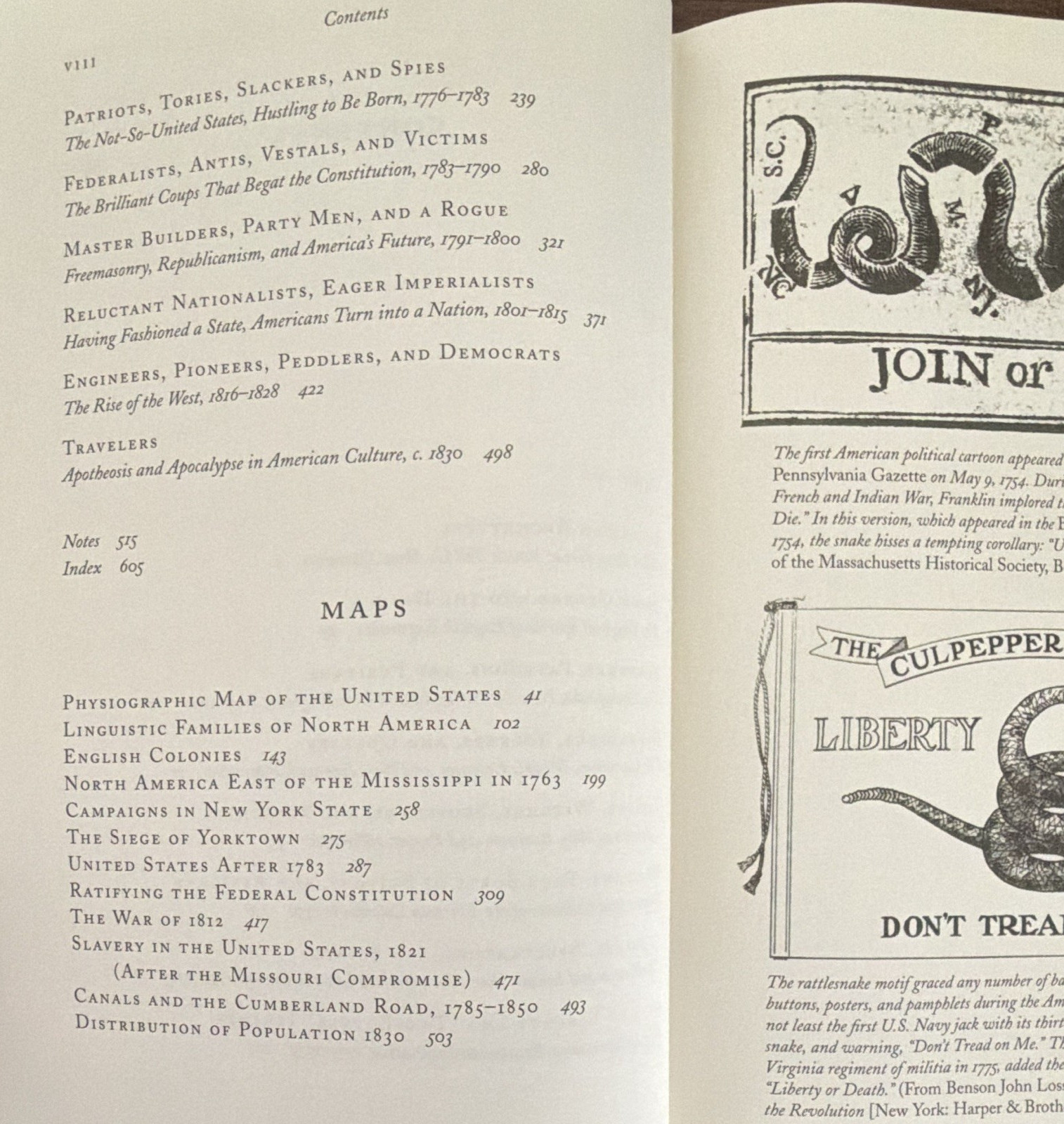 Freedom Just Around the Corner 1585-1828 1st HC/DJ Walter A. McDougall –