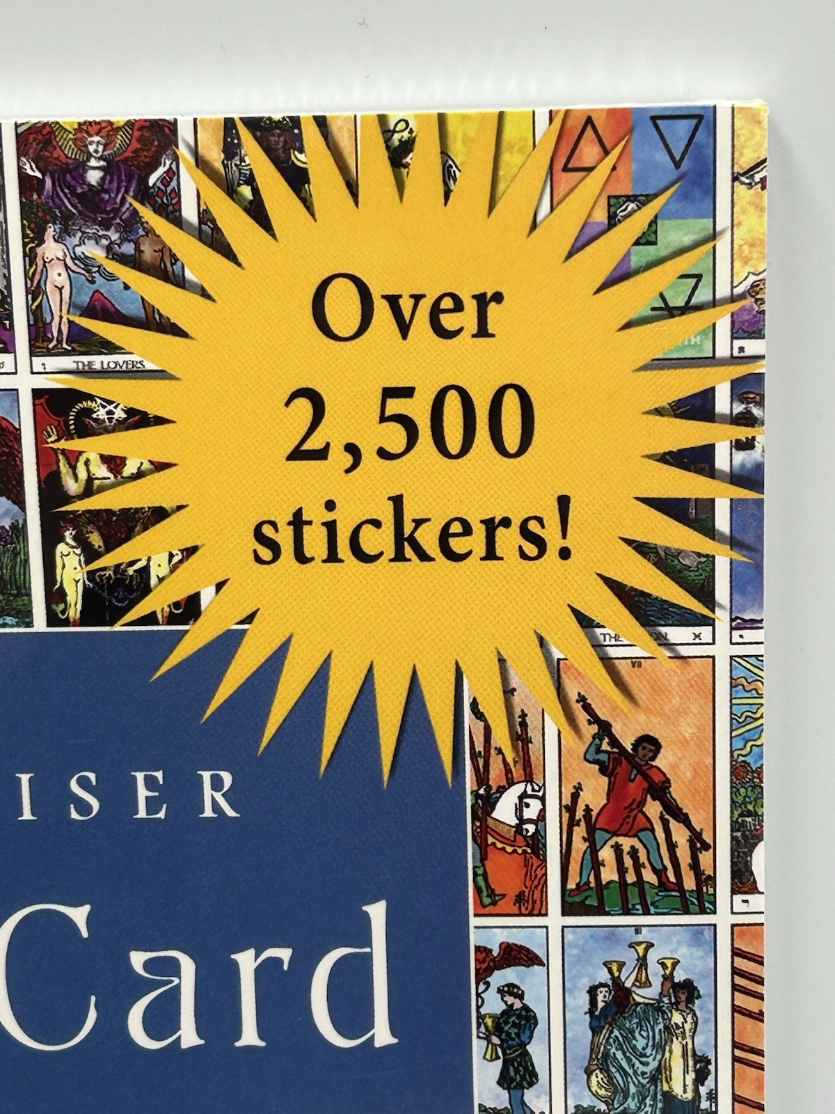 The Weiser Tarot Card Sticker Book Includes Over 2,500 Stickers 32 Complete Sets
