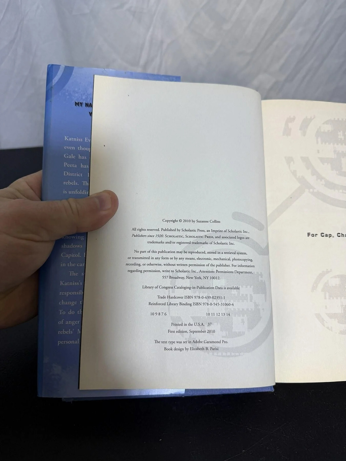 The Hunger Games: Mockingjay by Suzanne Collins – 2010 First Edition
