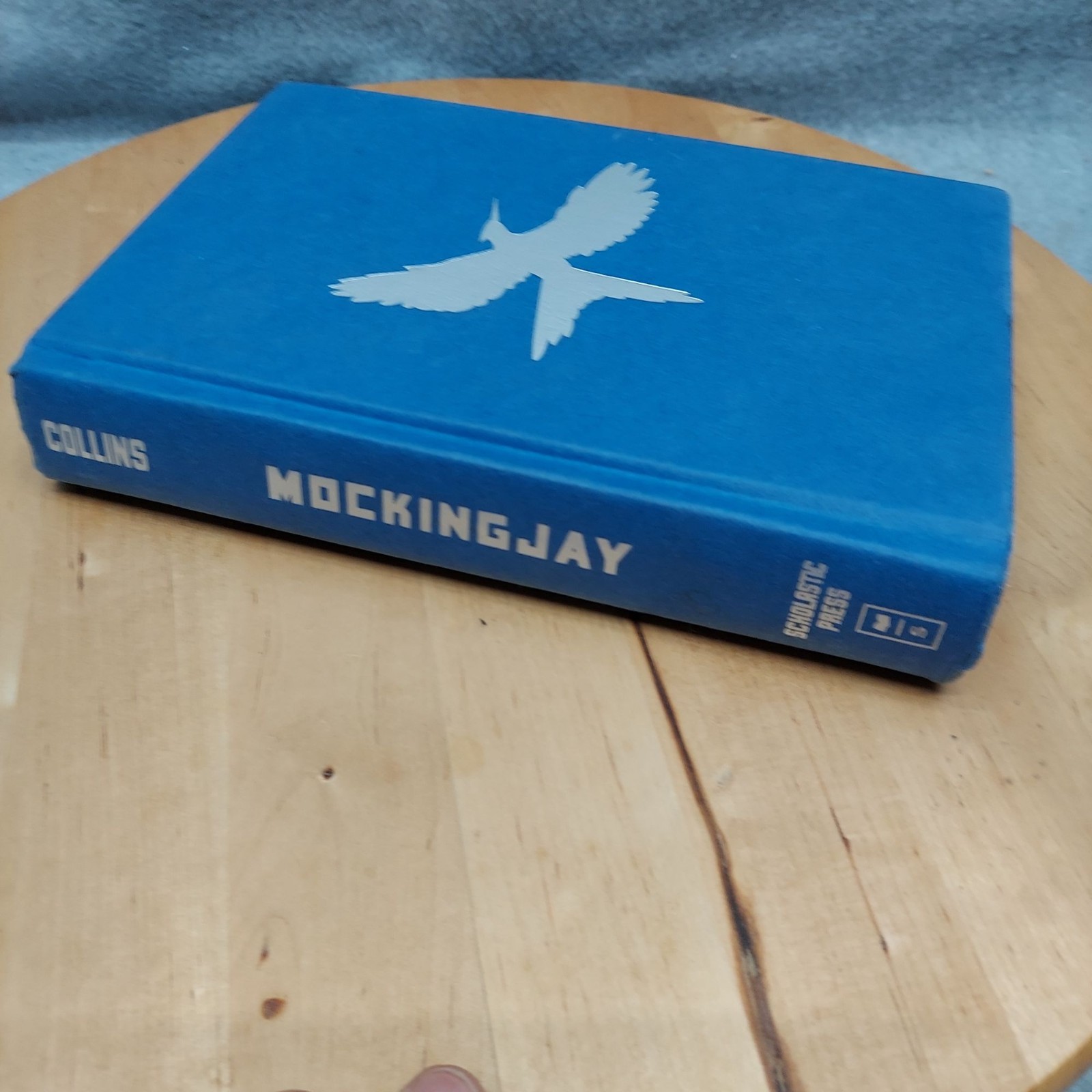 Mockingjay Hardcover Book By Suzanne Collins Blue Edition Scholastic Press