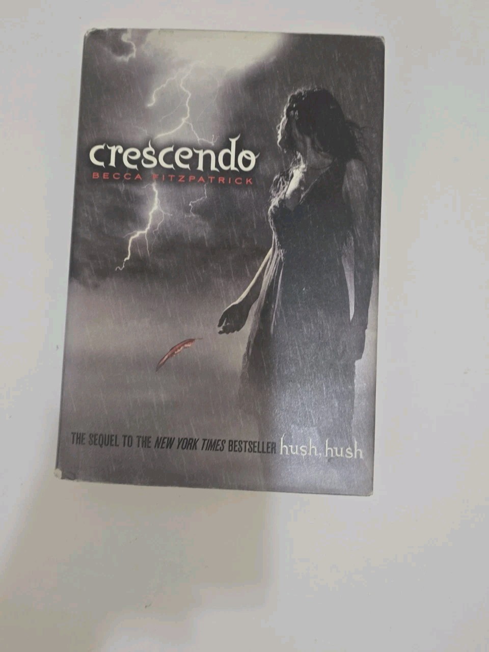 Lot of 4 Writer Becca Fitzpatrick Hush Hush Saga Series 1-4 Dust Cover Hardback