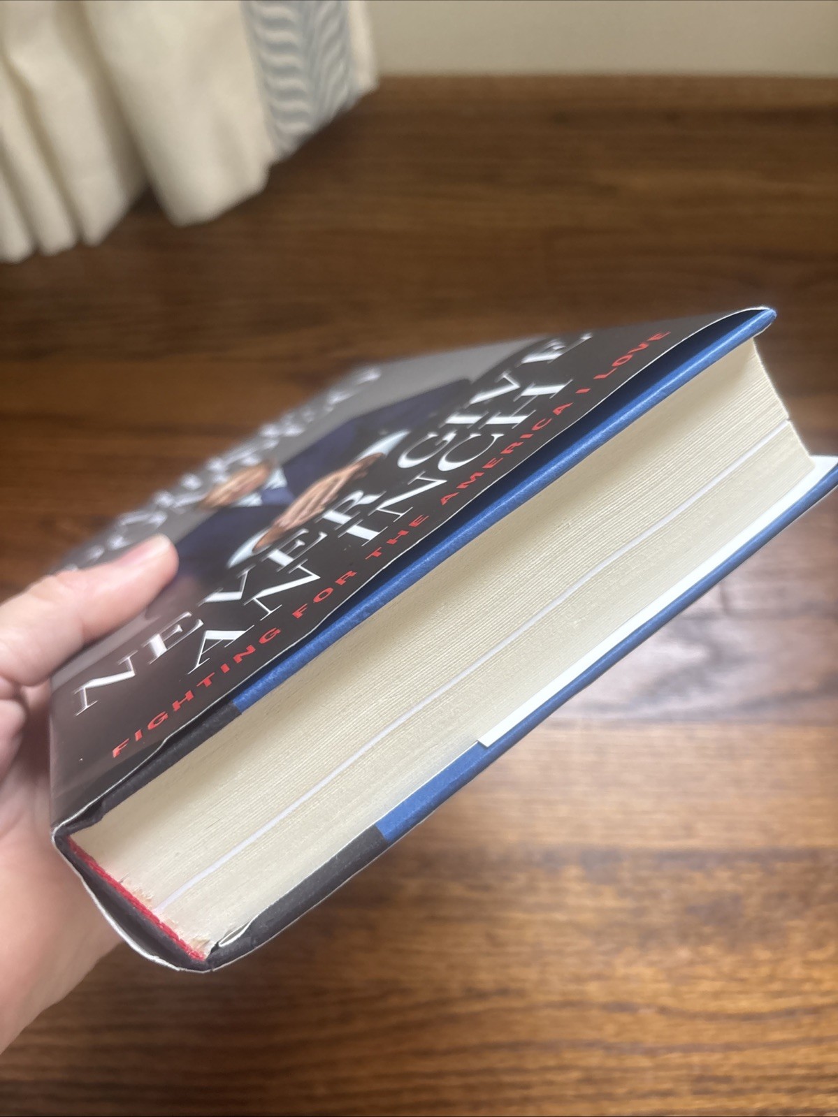 Never Give an Inch SIGNED Mike Pompeo 1st Prt / 1st Ed Hardcover