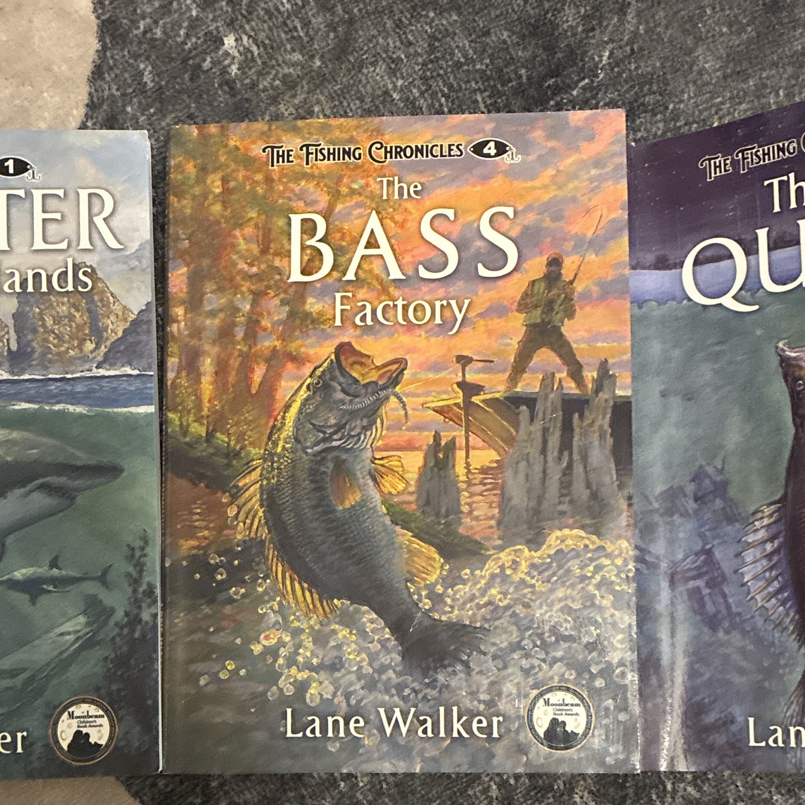 Lane Walker The Fishing Chronicles Paperback 5-Book Lot River King Big Lou