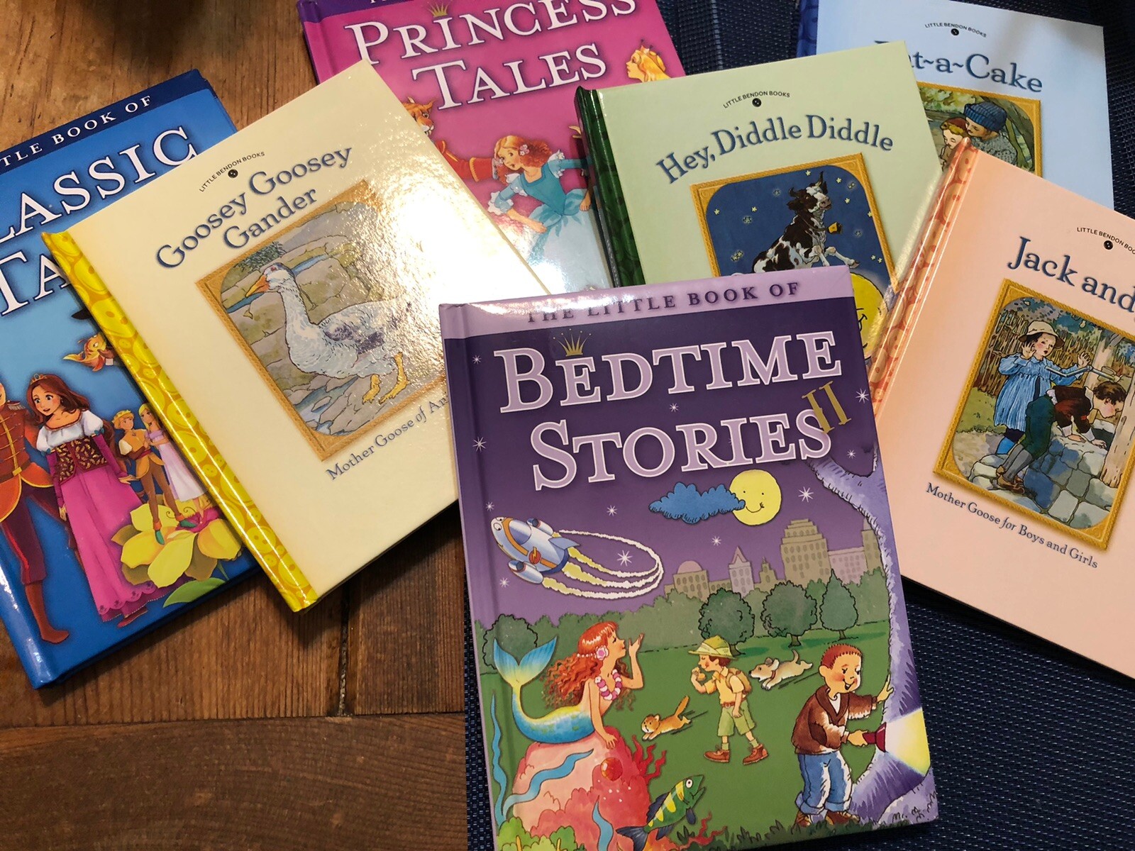 Little Bendon Books – Lot of 7 , Classic Fairy Tales, Bedtime, Mother Goose