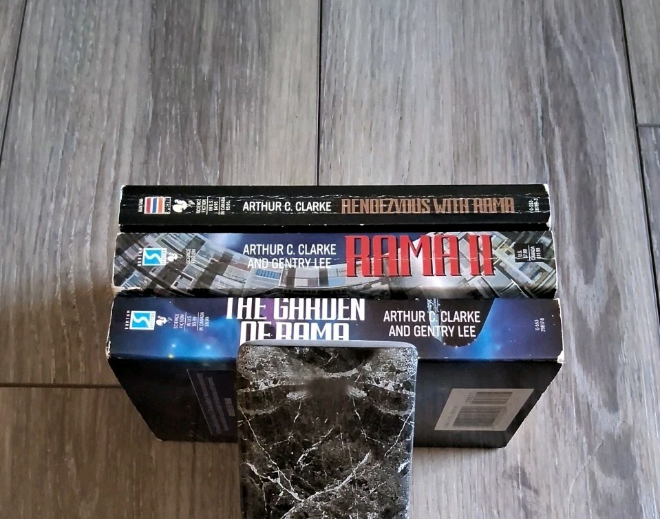 Rama Series By Arthur C. Clarke Books 1, 2, and 3 FREE SHIPPING