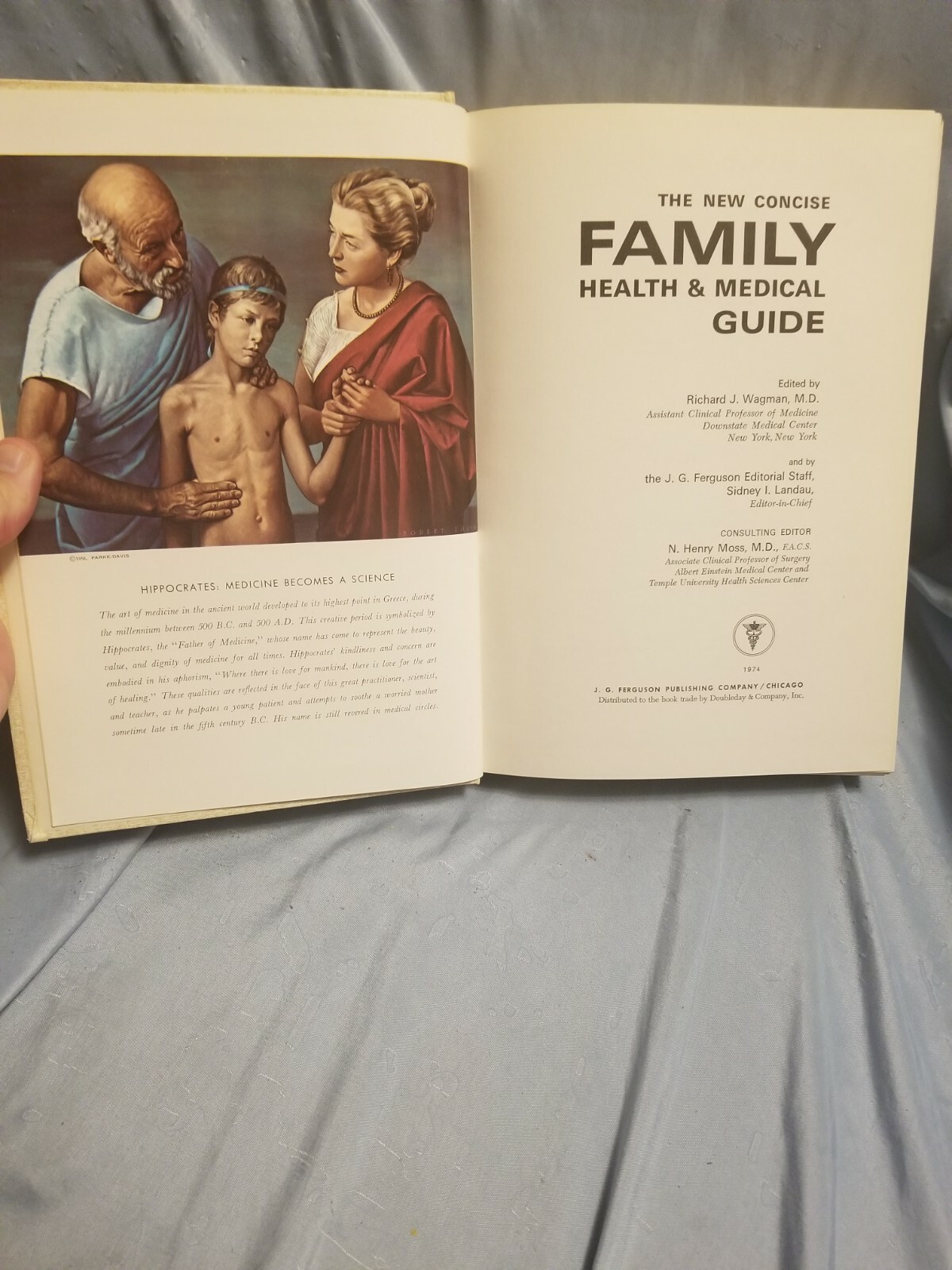 The New Concise Family Health & Medical Guide. Richard Wagman, M.D. J. Ferguson.