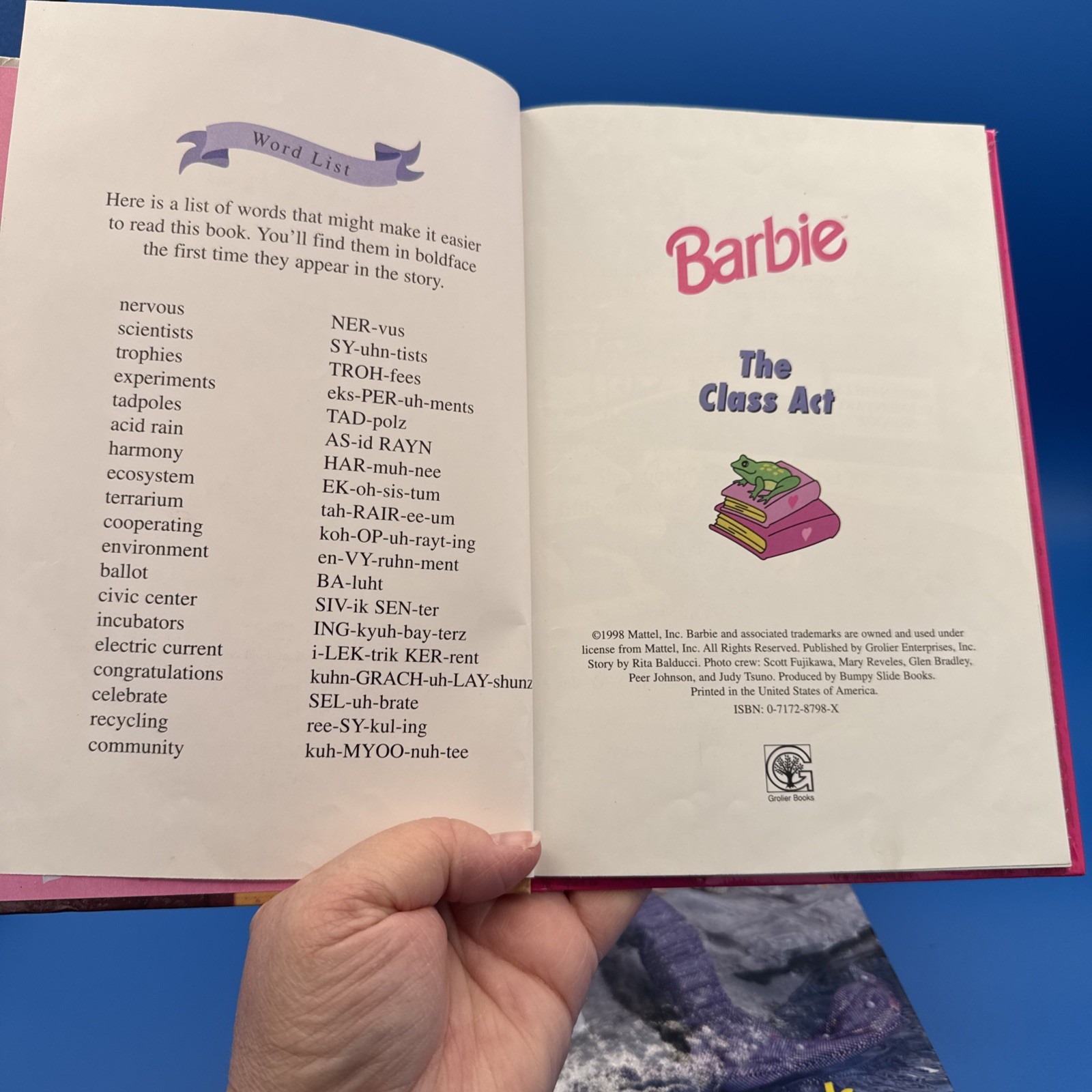 VTG Barbie & Friends Book Club Hardback Groiler 1998 Lot Of Six (6) Good *READ*