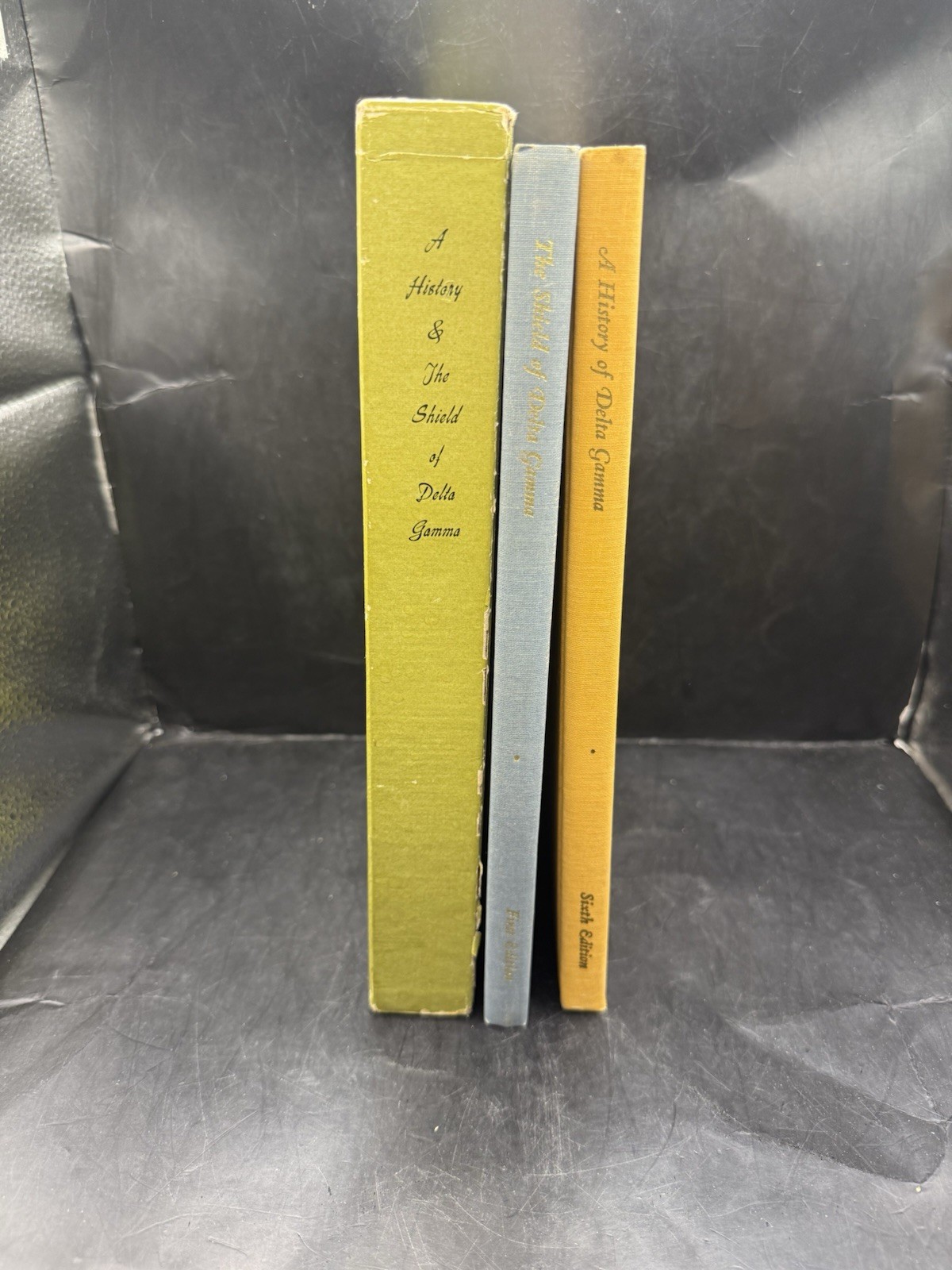 Vtg The Shield Of Delta Gamma A History Of Delta Gamma Set Of 2 Reference Books