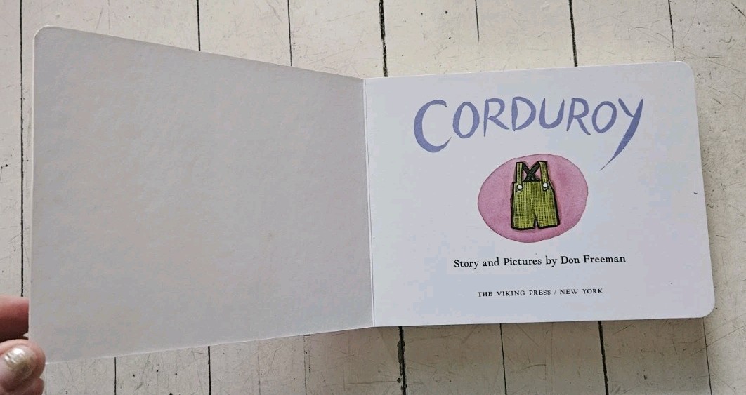 1968. Scarce 1st Ed. Board Book : Corduroy by Don Freeman | Illustrated Hardcov.