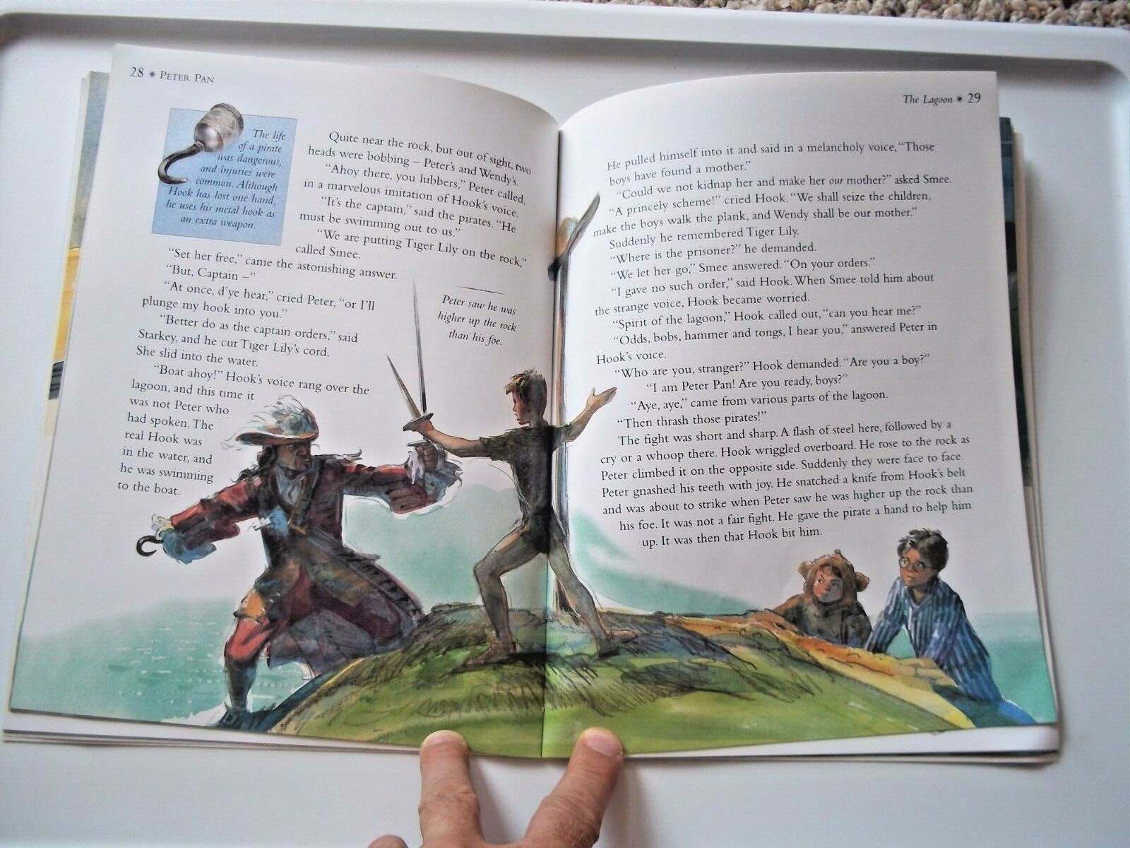 PETER PAN By J. M. BARRIE, Adapted By Michael Johnstone – DK BOOKS 1998 Book
