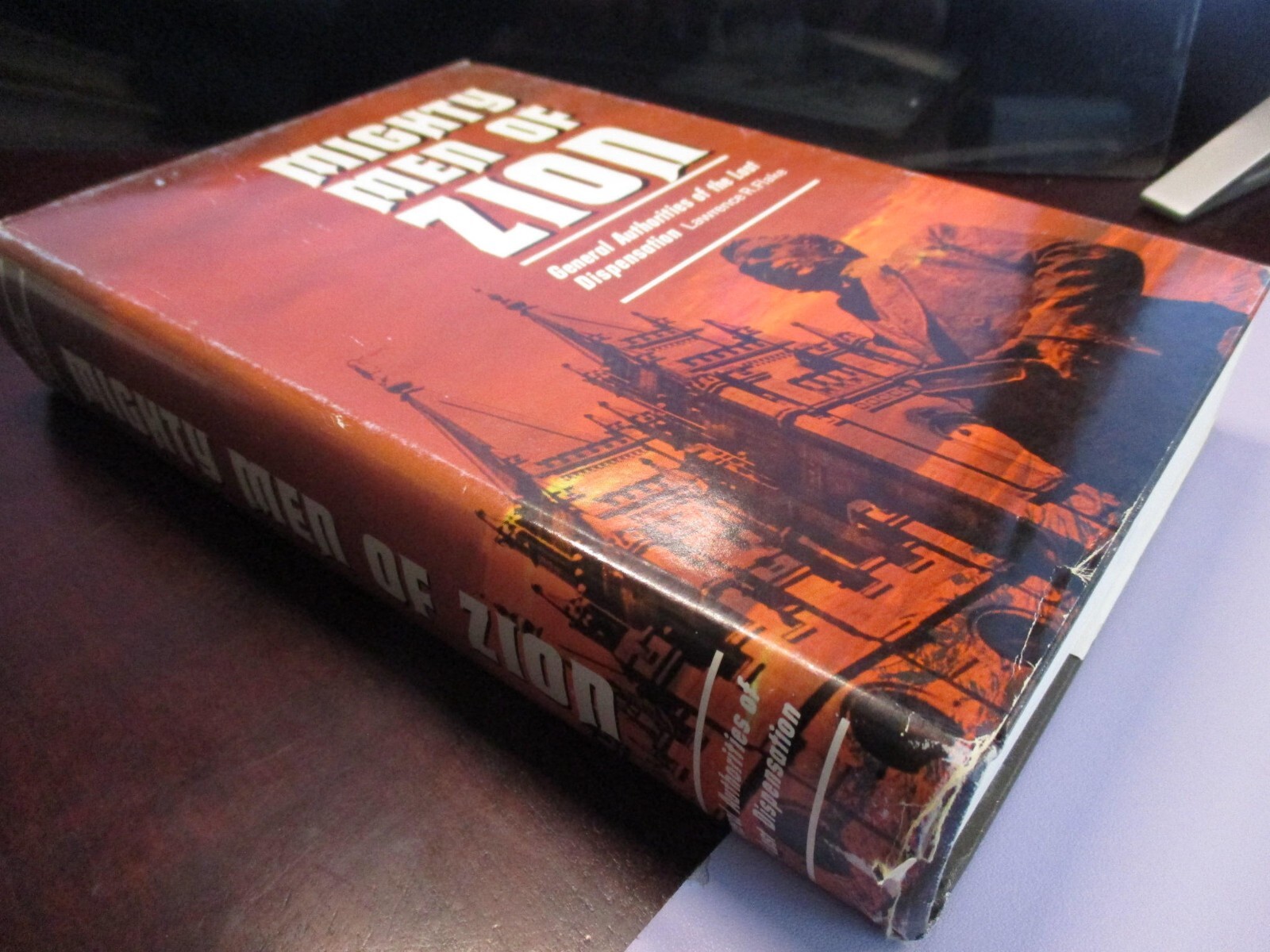 “Mighty Men of Zion” by Lawrence R Flake, HB, 1974 1st Ed, 536p, Illustrated