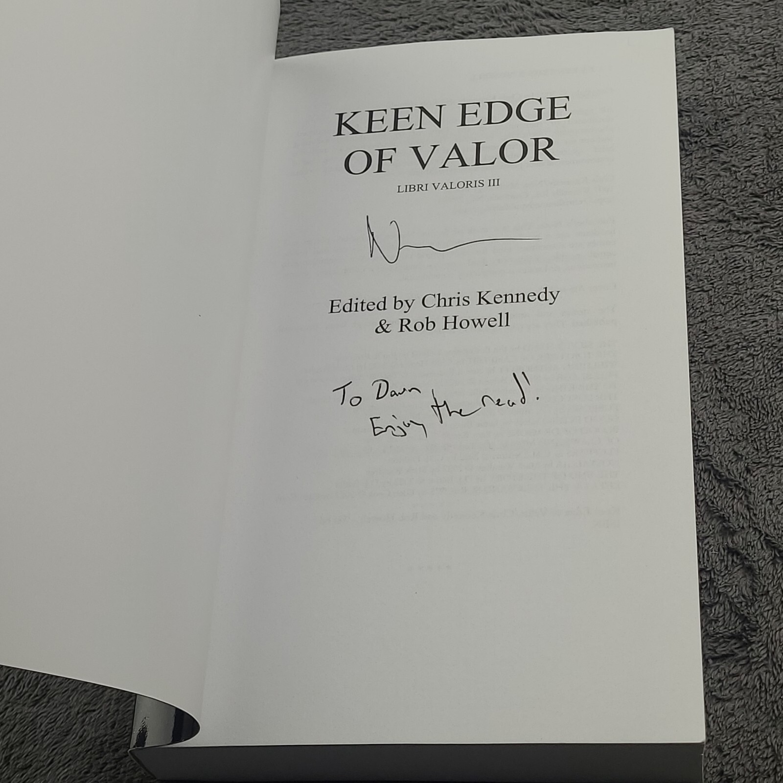 Keen Edge of Valor Libri Valoris Book Three Many Stories From Different Authors