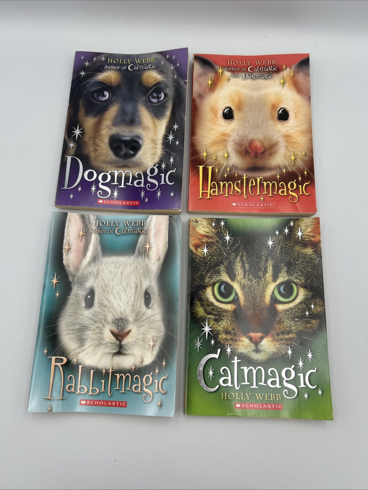 Lot of 4 Holly Webb Children’s Chapter Book Dogmagic Rabbitmagic Hampster Cat