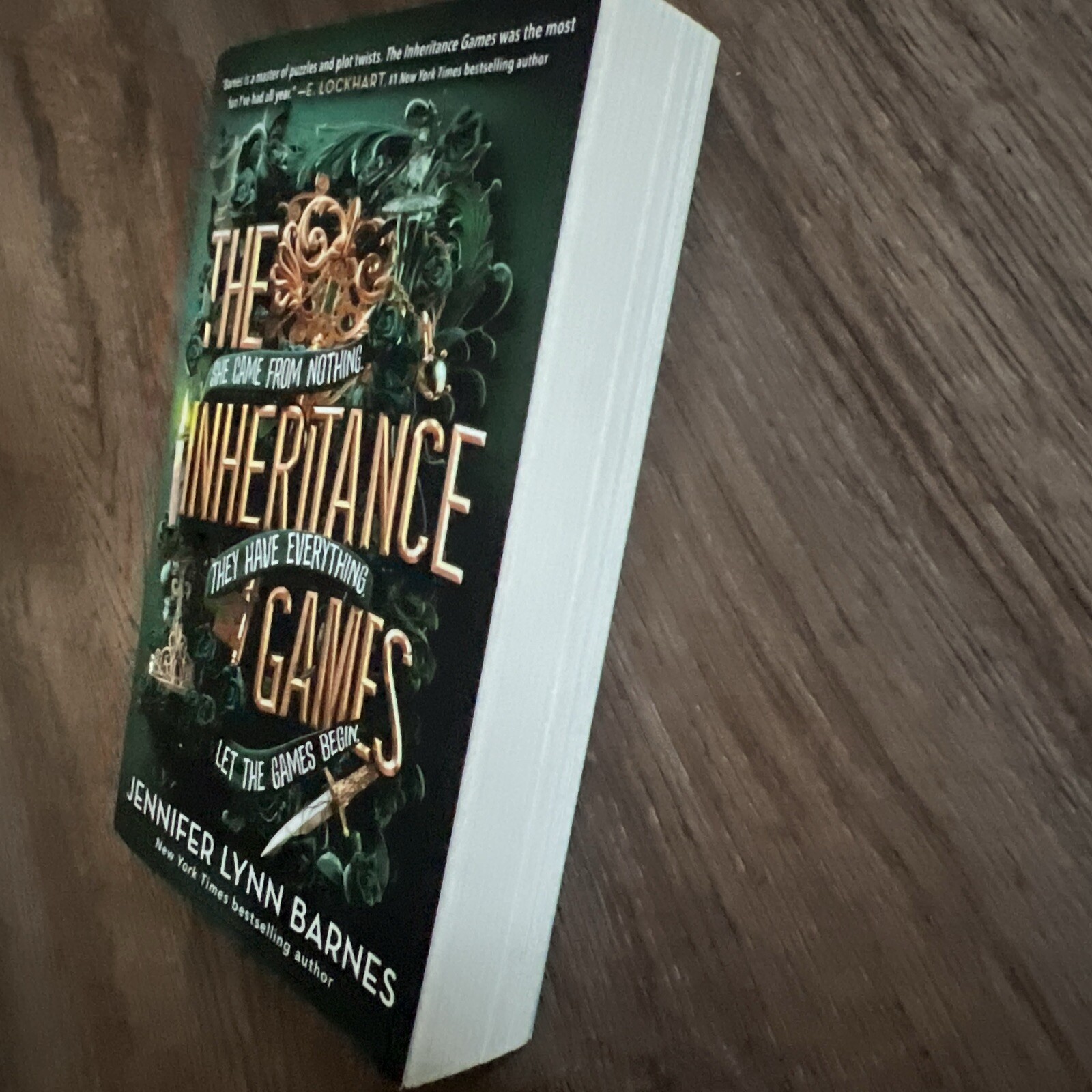 Inheritance Games by Jennifer Lynn Barnes (2021, Trade Paperback)