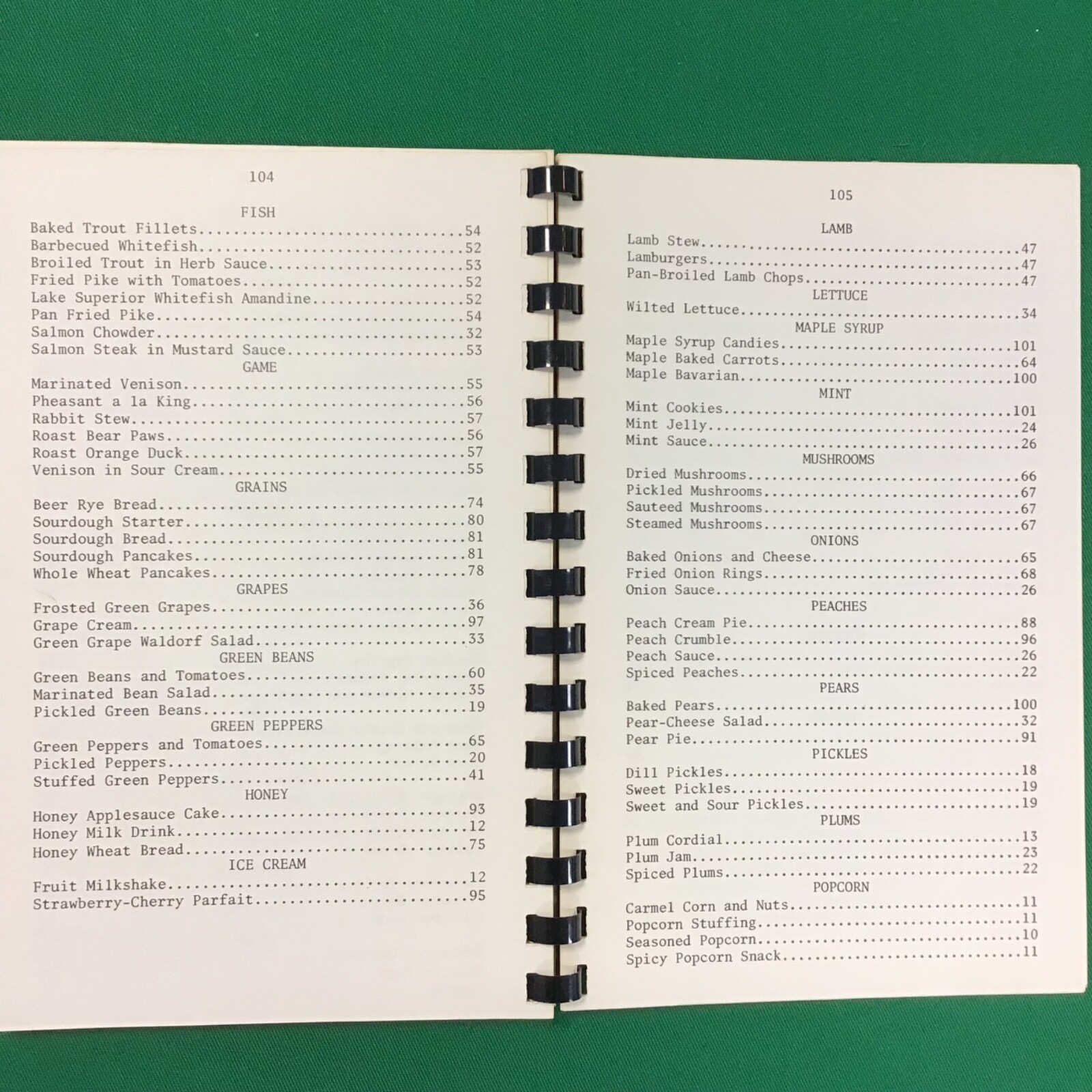 Lansing Michigan Cooking by Carole Eberly Vtg 1977 Cookbook SEE INDEX 4th Print