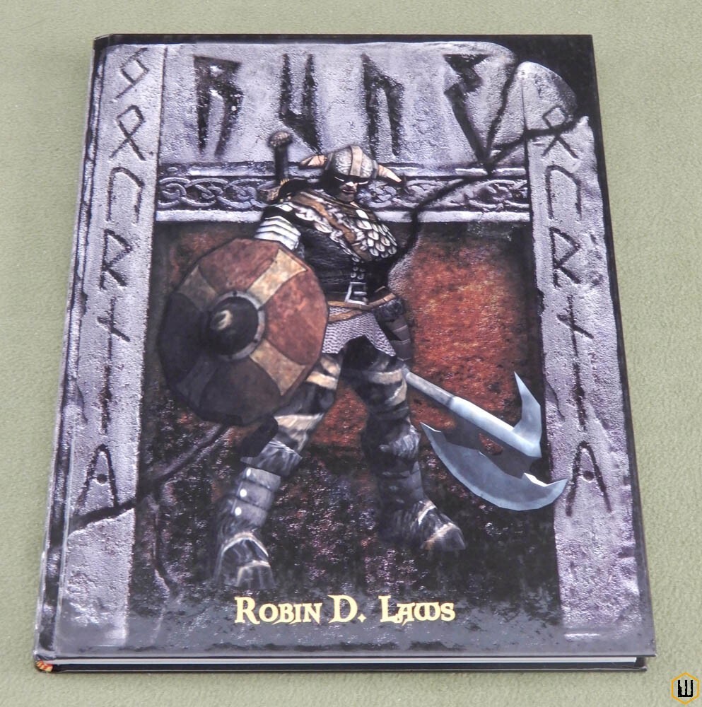 RUNE: Viking Roleplaying Game (RPG Hardcover) Robin D Laws Atlas Games AG3600